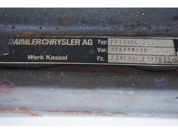 المحور الأمامي - شاحنة Mercedes-Benz VL1/11C-2.3: صورة 2 المحور الأمامي - شاحنة Mercedes-Benz VL1/11C-2.3: صورة 2