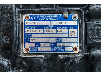 صندوق التروس - شاحنة ZF 12TX2621DD+INT3  81.32004-6497: صورة 5