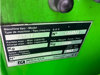 محرك - آلات البناء Merlo P40.17 ENDAST RESERVDELAR / ONLY FOR SPAREPARTS: صورة 5