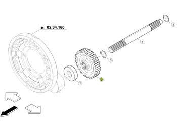 صندوق التروس CLAAS