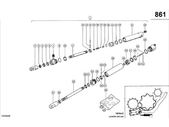 اسطوانة هيدروليكية CLAAS