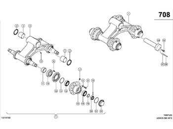 أجزاء الهيكل السفلي CLAAS