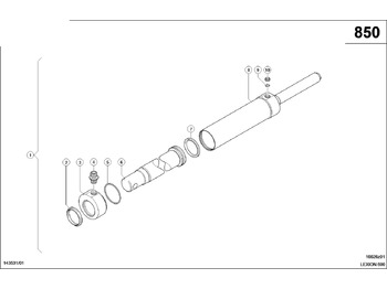 اسطوانة هيدروليكية CLAAS