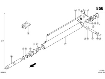 اسطوانة هيدروليكية CLAAS