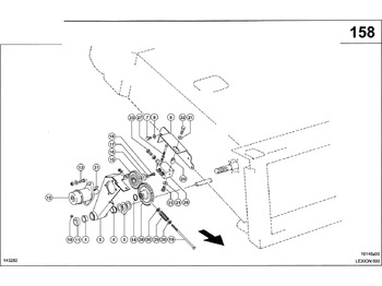 محرك هيدروليكي CLAAS