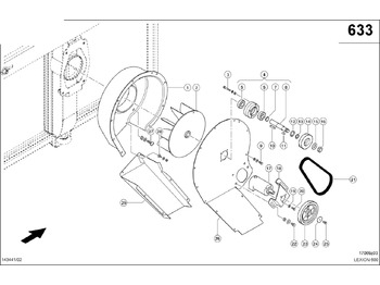 محرك هيدروليكي CLAAS