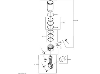 قضيب التوصيل JOHN DEERE