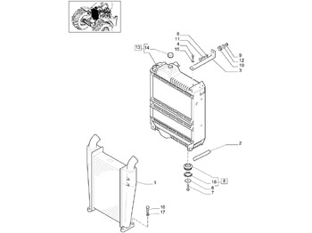 نظام التبريد NEW HOLLAND