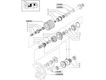 علبة التروس و قطع الغيار NEW HOLLAND