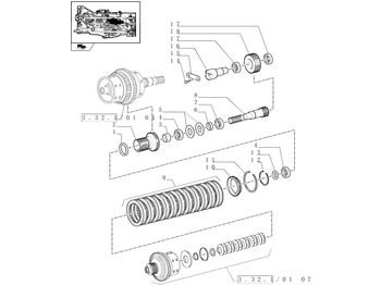 نقل الحركة NEW HOLLAND