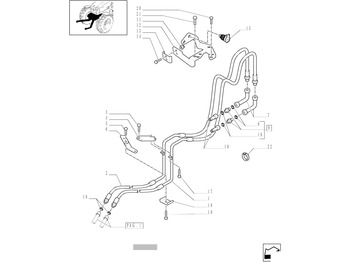 نظام الهيدروليك NEW HOLLAND