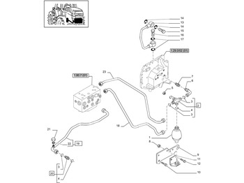 نظام الهيدروليك NEW HOLLAND