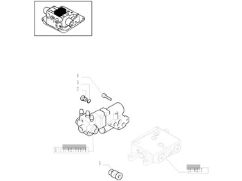صمام هيدروليكي NEW HOLLAND