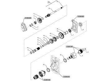 نقل الحركة NEW HOLLAND