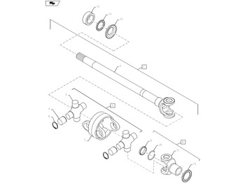 نقل الحركة NEW HOLLAND