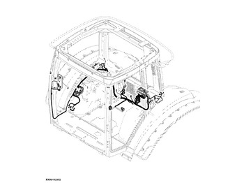 الكابينة والداخلية JOHN DEERE