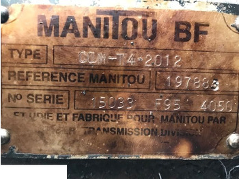 المحور و قطع الغيار MANITOU