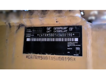 مثبت التربة 2008 CATERPILLAR RM-500: صورة 4