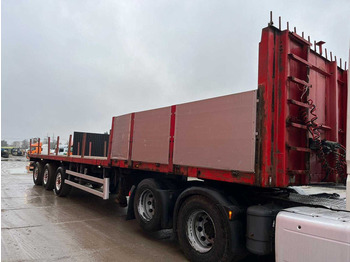نصف مقطورة مسطحة Doll 93 H STEERED AXLES / PLATFORM L=13463 / EXTENDABLE: صورة 2