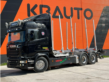شاحنة قطع الأشجار SCANIA R 730