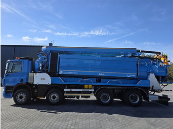 شاحنة الشفط DAF WUKO KROLL 2 x URACA KOMBI FOR SEWER CLEANING: صورة 4
