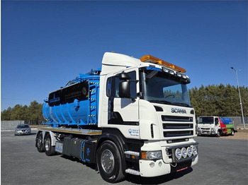 شاحنة الشفط Scania Larsen FlexVac 311 Vacuum suction loader: صورة 2