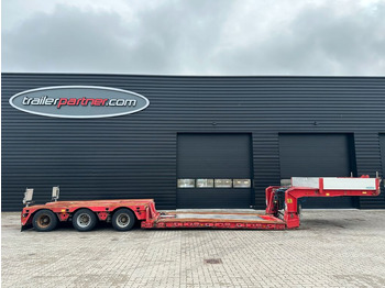 عربة منخفضة مسطحة نصف مقطورة FAYMONVILLE