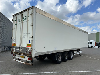 نصف مقطورة صندوق مغلق Krone SDP 27 / Box - Confectie / 3 axle BPW Drum / NL Trailer: صورة 2