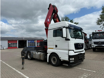 شاحنة كرين MAN TGX 26.440 6x2 mit HMF 3000-5 Kran TÜV NEU: صورة 2