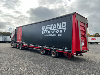 عربة منخفضة مسطحة نصف مقطورة Meusburger 2-Achs-Gabelstaplertransporter Rampe Dhollandia: صورة 2