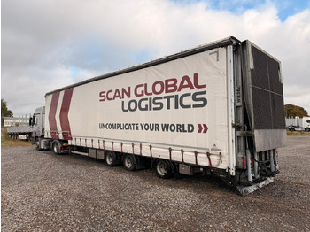 عربة منخفضة مسطحة نصف مقطورة WIESE