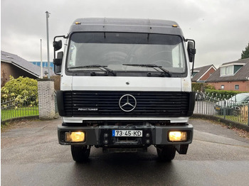 شاحنات مسطحة Mercedes-Benz SK 1850 V8 MANUAL GEARBOX BIG AXLE FULL STEEL SPRING RETARDER: صورة 2