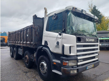 شاحنة قلاب Scania P124-420 8x4 Kipper Steel: صورة 2