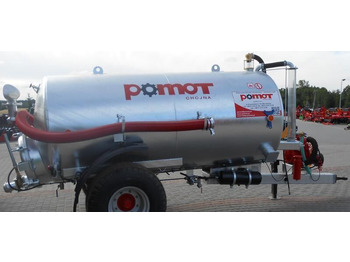 جديدة صهريج السماد السائل POMOT Single-axial tanker truck/ Beczkowóz wóz asenizacyjny 5000 l: صورة 2