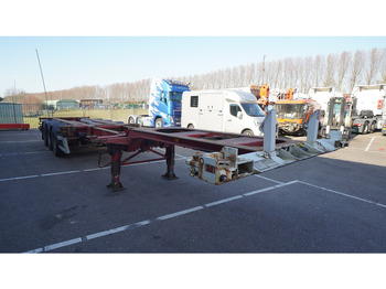 نصف مقطورة لنقل الحاويات Renders 3 AXLE EXTENDABLE CONTAINER TRANSPORT TRAILER: صورة 3
