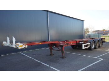 نصف مقطورة لنقل الحاويات Renders 3 AXLE EXTENDABLE CONTAINER TRANSPORT TRAILER: صورة 2