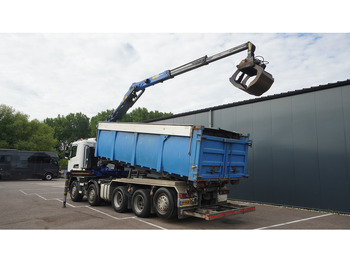 شاحنة كرين Scania G 490 10X4 CABLE SYSTEM TRUCK WITH PALFINGER Q180Z95TR CRANE: صورة 3