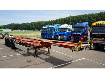 Schmitz Cargobull 3 AXLE CONTAINER TRANSPORT TRAILER EXTENDABLE 45 FT Schmitz Cargobull 3 AXLE CONTAINER TRANSPORT TRAILER EXTENDABLE 45 FT: صورة 3