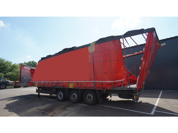 نصف مقطورة ستارة Schmitz Cargobull 3 AXLE CURTAINSIDE TRAILER DAMAGED: صورة 4