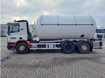 شاحنة صهريج DAF FAN CF75. 6x2 -24030 Liter Gas tank truck ID 2.166 Rootselaar, flowmeter, pump, sunroof on tank: صورة 4 شاحنة صهريج DAF FAN CF75. 6x2 -24030 Liter Gas tank truck ID 2.166 Rootselaar, flowmeter, pump, sunroof on tank: صورة 4