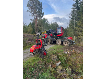 حصادة الأخشاب KOMATSU