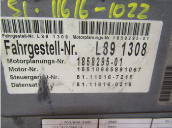 وحدة تحكم الكتروني - شاحنة MAN M2000 SERIES 220 ENGINE ECU BOSCH P/NO 0.281020009: صورة 2
