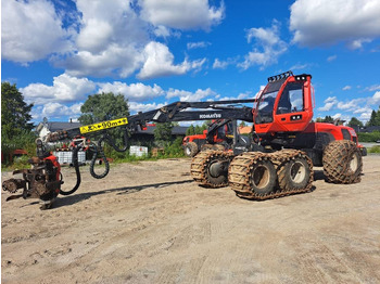 حصادة الأخشاب KOMATSU