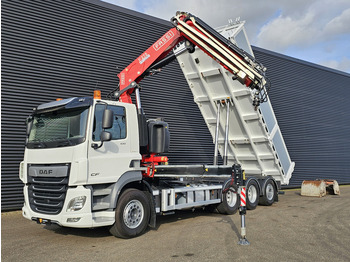 شاحنة كرين DAF CF 530 8x4-4 / FASSI 27.5 t/m CRANE + TIPPER: صورة 2 شاحنة كرين DAF CF 530 8x4-4 / FASSI 27.5 t/m CRANE + TIPPER: صورة 2