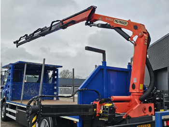 شاحنات مسطحة, شاحنة كرين DAF CF 75.310 / PALFINGER CRANE + TRAILER: صورة 3