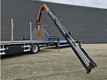 شاحنات مسطحة, شاحنة كرين DAF CF 75.310 / PALFINGER CRANE + TRAILER: صورة 4