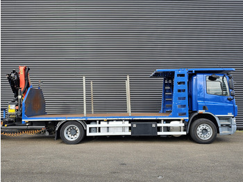 Interior photo 1: شاحنات مسطحة, شاحنة كرين DAF CF 75.310 / PALFINGER CRANE + TRAILER