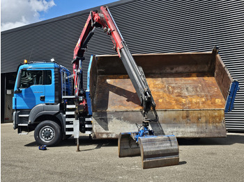 MAN TGS 28.400 6X4-4 BL / CRANE + 2 SIDE TIPPER MAN TGS 28.400 6X4-4 BL / CRANE + 2 SIDE TIPPER: صورة 4