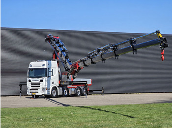 وحدة جر Scania R590 8x2*6 HMF 9520 + JiB + WINCH / TRACTOR /: صورة 5