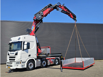 وحدة جر Scania R590 8x2*6 HMF 9520 + JiB + WINCH / TRACTOR /: صورة 2